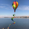 Rainbow Striped Hot Air Balloons