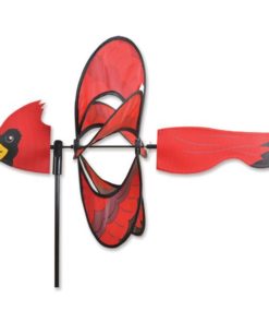 Whirly Wing Cardinal spinners, Momma Cardinal Whirlywing Spinner, WHIRLY WING GARDEN SPINNER CARDINAL,