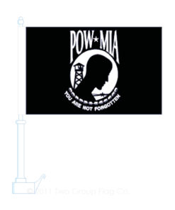 POW-MIA Car Flag