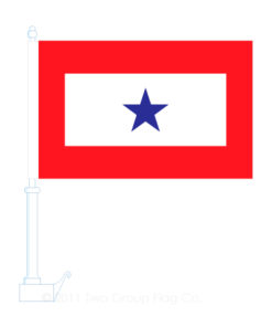 Service Window Star Flag