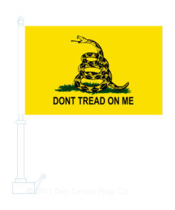 Gadsden Historical Car Flag