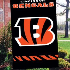 Cincinnati Bengals Banner - Flag World, American Flags, Custom Flags