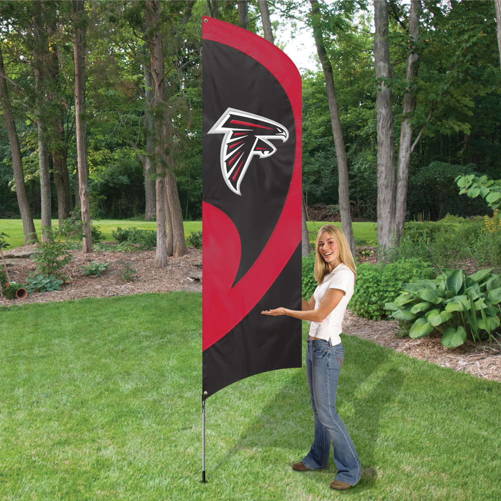 Falcons Tall Team Flag Kit - Flag World, American Flags, Custom Flags