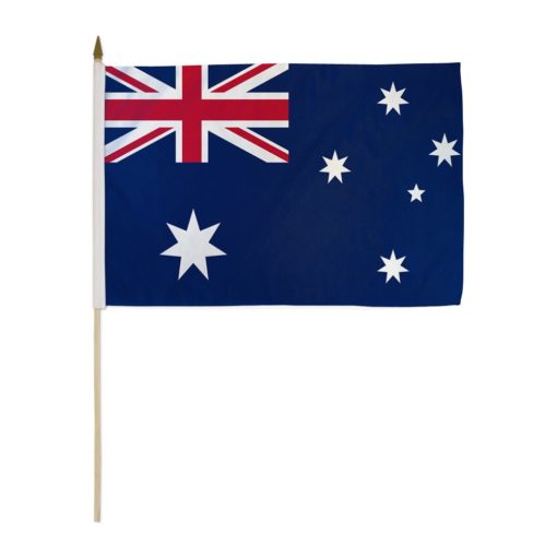 Australia 12x18in Stick Flag