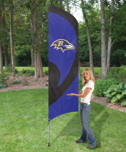 Ravens Tall Flag 8.5'x2.5