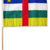 Central Africa 12x18" Stick Flag