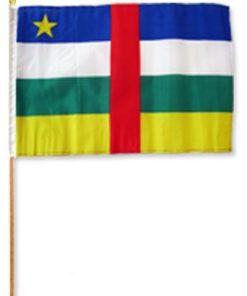 Central Africa 12x18" Stick Flag