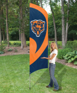 Chicago Bears Tall Team Flag Kit