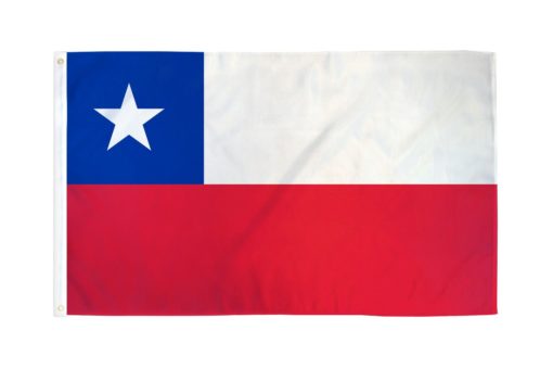 Chile 3x5' Poly Flag