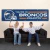 Denver Broncos Giant 8' x 2' Banner