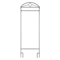 Arc Garden Arbor Banner Stand