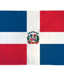 Dominican Republic Poly 2'x3' Flag