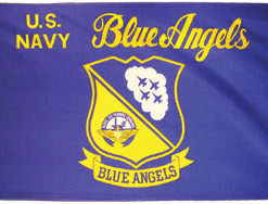 Blue Angels 2x3' Poly Flag, Blue Angels 2x3' Flag, Blue Angels Flag