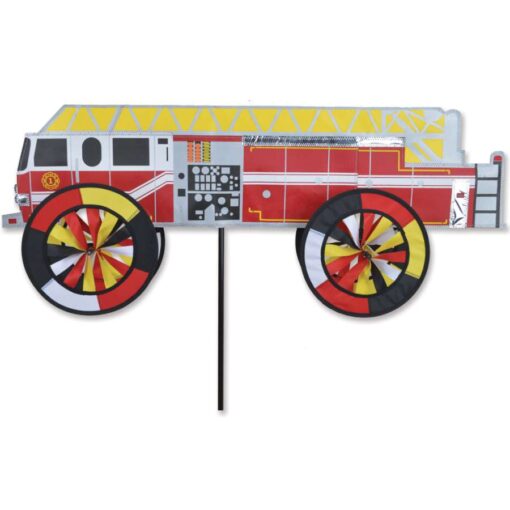 Fire Truck Wind Wheel Spinner