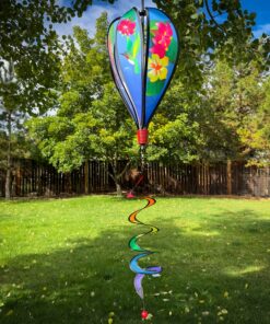 Hummingbird Flowers Hot Air Balloon