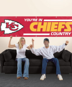 Kansas City Chiefs Giant 8' x 2' Banner