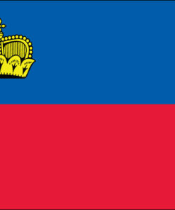 Flag Liechtenstein Poly