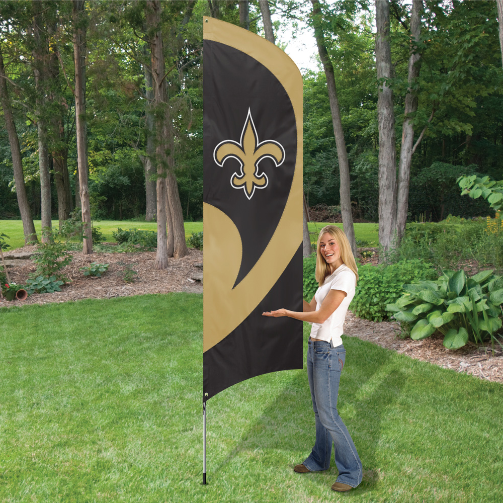 Lids New Orleans Saints 3-Plank Team Flag