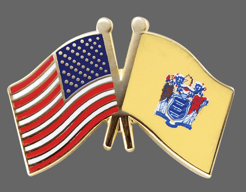 New Jersey State Lapel Pin