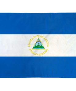 Nicaragua 3x5' Poly Flag