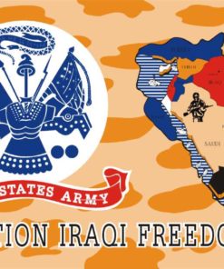 Operation Iraqi Freedom Flag