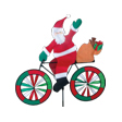 Santa on Bicycle