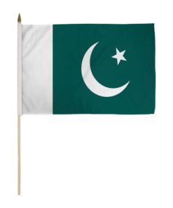 PAKISTAN 12X18 INCH HANDHELD FLAG