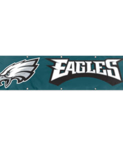 8'x2' Applique Eagles Banner