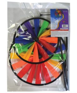 Rainbow 13" Double Wheel Spinners