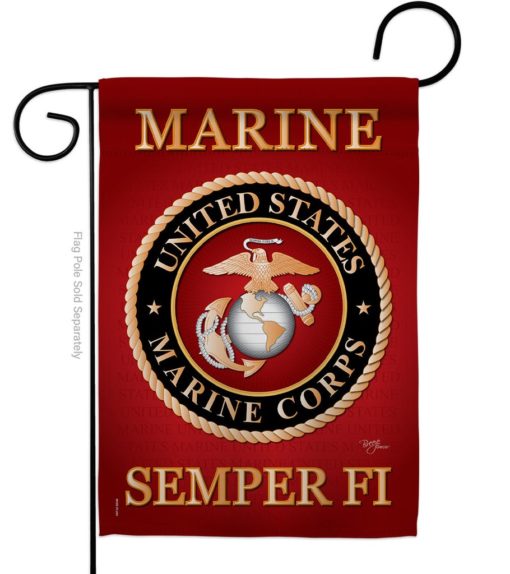 Marine Corps Garden Flag