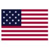 15 Stars 3x5' Poly Flag, Star-Spangled Banner Flag, Star Spangled 15 Stars American Flag, 15-Star United States Flag, Fort Mchenry Flag