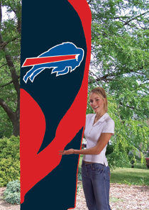 8.5' x 2.5' Bills Tall Team Flag Kit