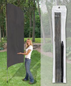 Tall Team Flag Pole is a 11'- 4 PC POLE, Metal Flag Pole for Tall Team Flags