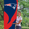 New England Patriots Tall Team Flag Kit with Pole