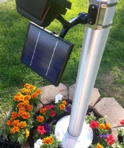 LED Solar Flagpole Light