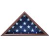 Walnut Triangle Flag Case