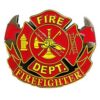 Armor Coin & Emblem Firefighter Belt Buckle