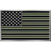 Black Iron American Flag Buckle