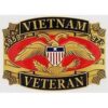 United States Vietnam Veteran 1959-1975 Enamel 3.2 INCHES Belt Buckle