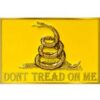 Don't Tread On Me Gadsden Emblem on a Belt Buckle