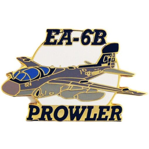 EA 6B Prowler Airplane Military Pin