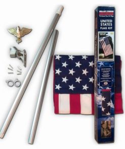 US 3x5' Poly II Flag Kit