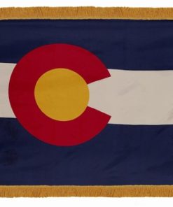 Colorado 3'x5' Fringed Flag