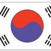 South Korea 2'x3' Nylon Flag