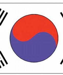 South Korea 2'x3' Nylon Flag