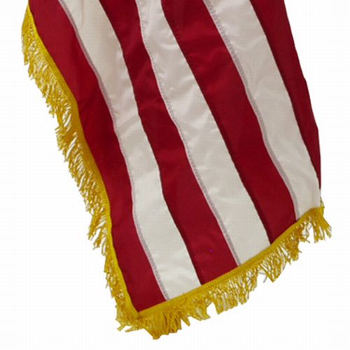 4' 4"x 5' 6" U.S G-Spec Flag w/Tassel, Perma-Nyl 4'4in x 5'6in Nylon Indoor U.S. Flag, Government Spec American Flags, Government Specification American Flags, Govt. Spec. US Flags, G-Spec flags