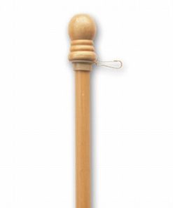 Blonde Wood Flagpole 5'