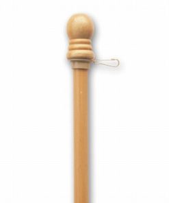 Blonde Wood 8' 2-Piece Flagpole