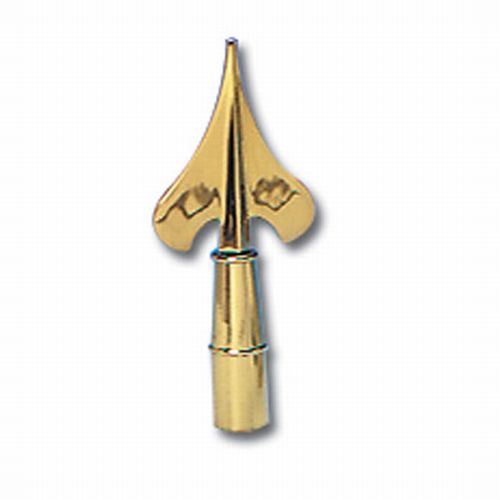 Brass Army 8.5" Spear Topper