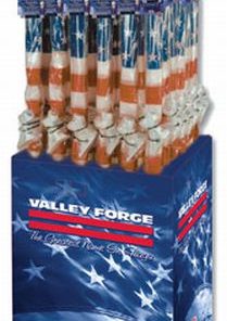 36 Piece Spinning Pole US 2 1/2'x4' Flag Kit Display